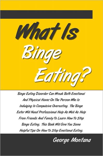 What Is Binge Eating?: Binge Eating Disorder Can Wreak Both Emotional And Physical Havoc On The Person Who Is Indulging In Compulsive Overeating. The Binge Eater Will Need Professional Help As Well As Help From Friends And Family To Learn How To Stop...