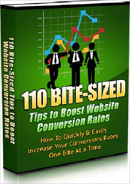110 Bite-Sized Tips To Boost Website Conversion Rates (Master edition)