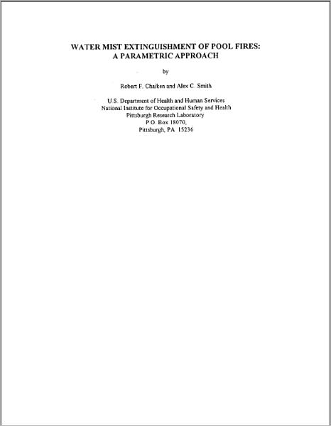 Water Mist Extinguishment of Pool Fires: A Parametric Approach