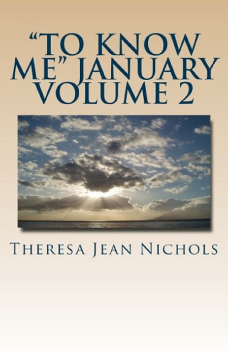 "To Know Me" Jan Vol 2
