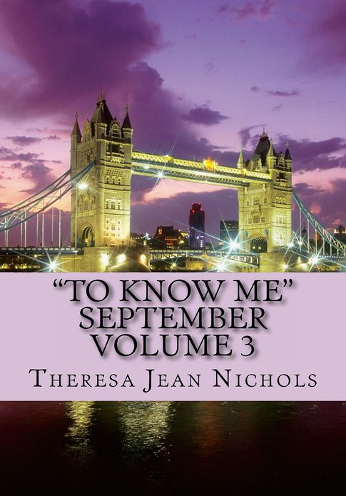"To Know Me" Sept Vol 3