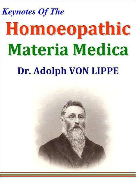Keynotes Of The Homoeopathic Materia Medica