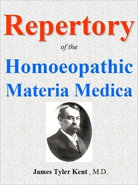 REPERTORYof the Homoeopathic Materia Medica