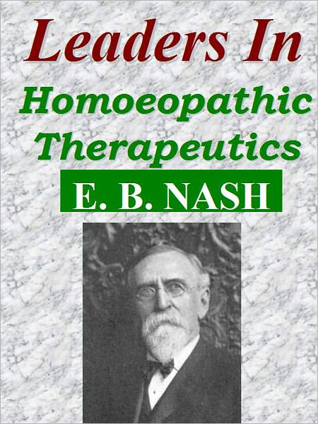 Leaders In HOMOEOPATHIC THERAPEUTICS