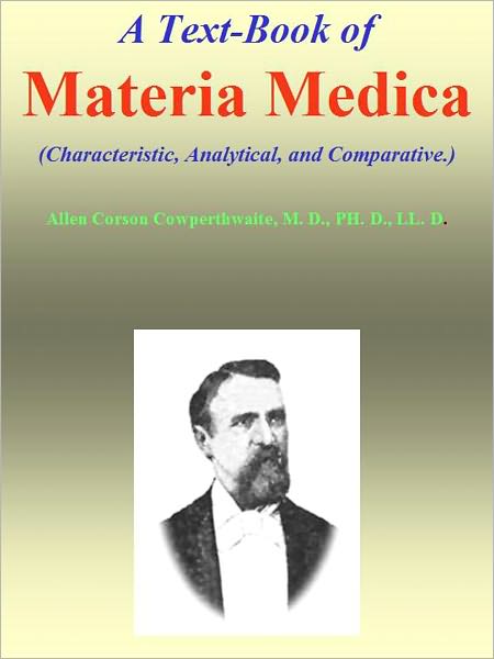 A Text-Book of Materia Medica.