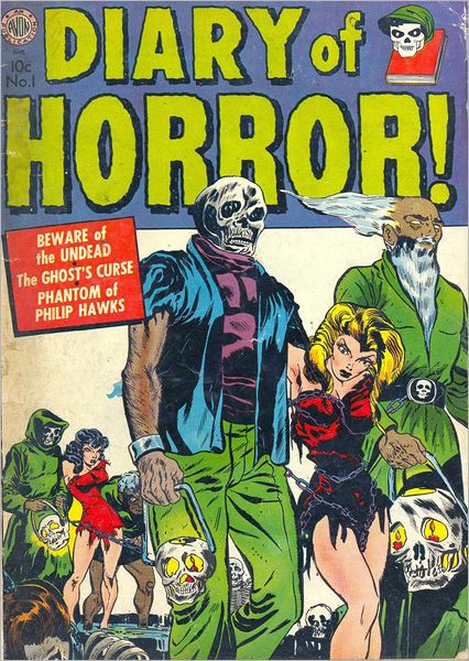 Diary of Horror number 1 Horror Comic Book