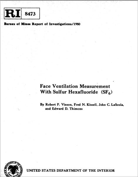 Face Ventilation Measurement with Sulfur Hexafluoride (SF6)