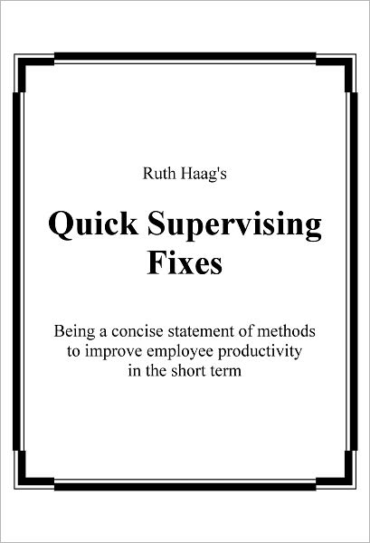 Quick Supervising Fixes