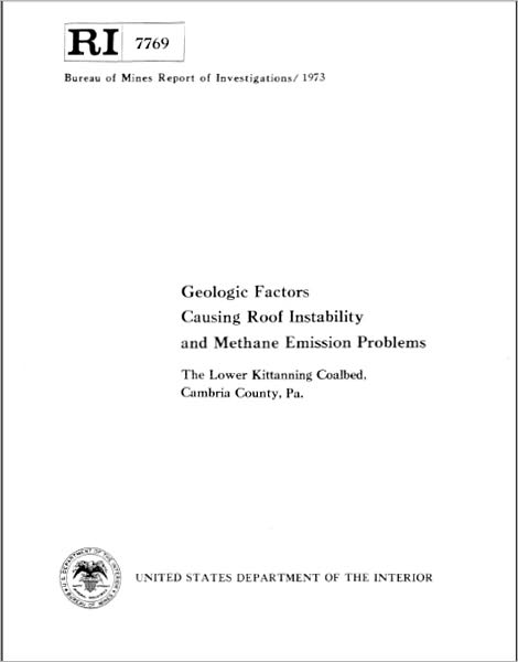 Geologic Factors Causing Roof Instability and Methane Emission Problems
