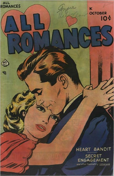 All Romances Number 2 Love Romance Comic Book
