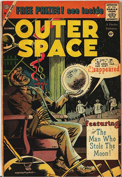 Outer Space Number 25 Science Fiction Comic Book