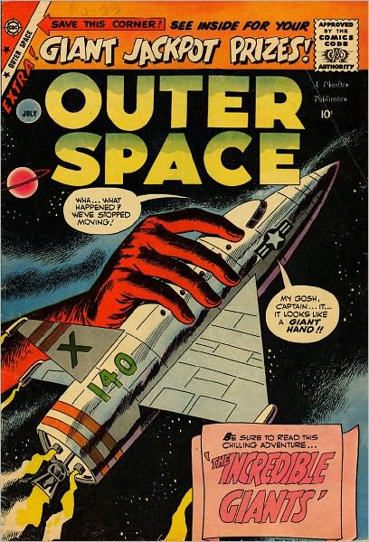 Outer Space Number 23 Science Fiction Comic Book