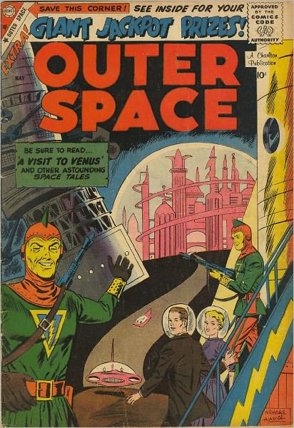 Outer Space Number 22 Science Fiction Comic Book