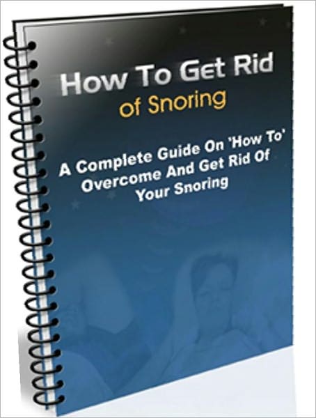 Sleep & Sleep Disorders eBook - How to Get Rid of Snoring - Who Is At Risk Of Snoring...