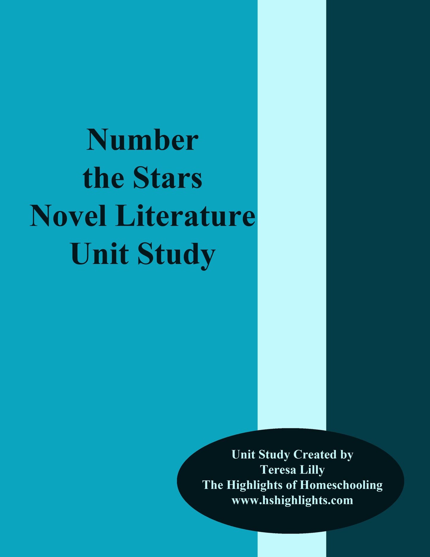 Number the StarsNovel Literature Unit Study