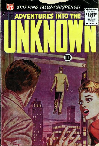 Adventures into the Unknown Number 111 Horror Comic Book
