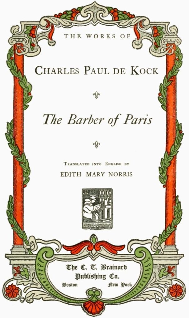 The Barber of Paris - Illustrated