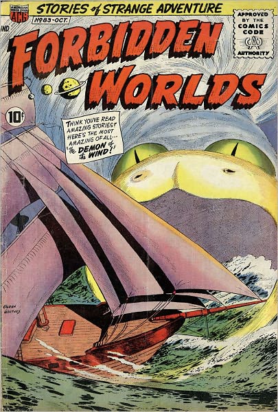 Forbidden Worlds Number 83 Horror Comic Book