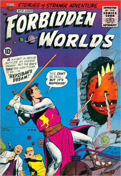 Forbidden Worlds Number 81 Horror Comic Book