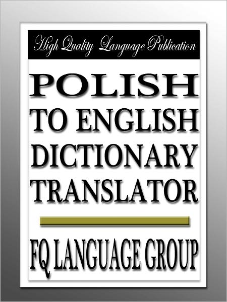 Polish to English Dictionary Translator