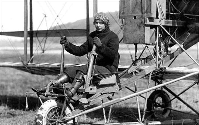 Ruth Law - First Female Enlisted Army Aviator - June 30, 1917