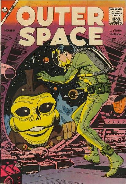 Outer Space Number 20 Science Fiction Comic Book