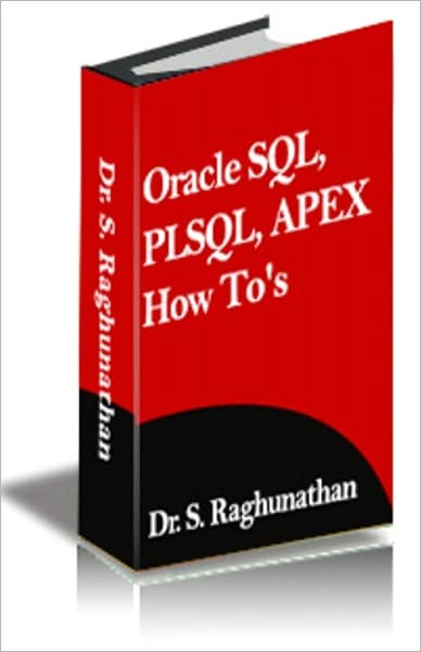 ORACLE SQL , PLSQL , APEX How To's