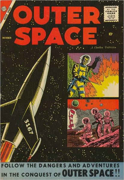 Outer Space Number 19 Science Fiction Comic Book
