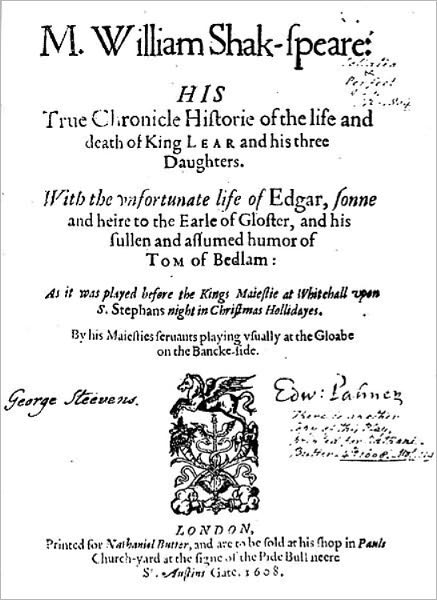 King Lear by William Shakespeare (Original Full Version)