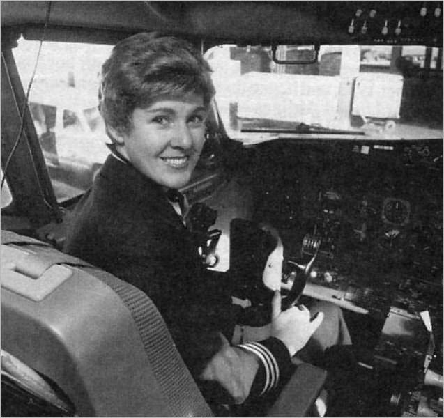Captain Emily Warner - First Female Pilot Hired by a U.S. Scheduled Airline