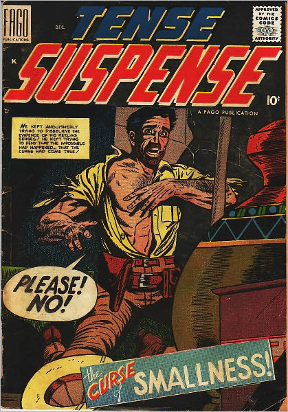 Tense Suspense Number 1 Horror Comic Book