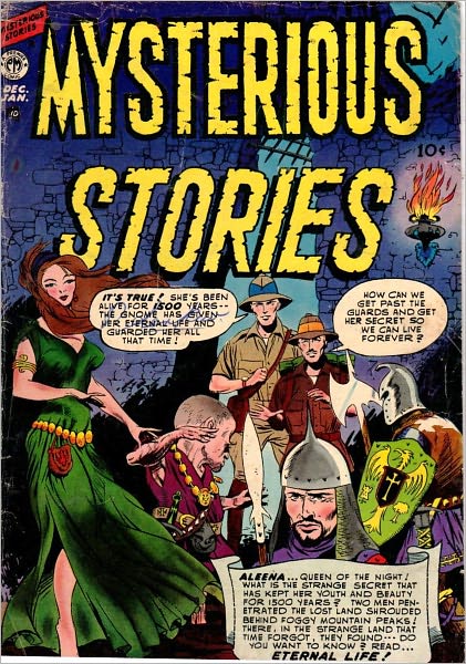 Mysterious Stories Number 2 Horror Comic Book
