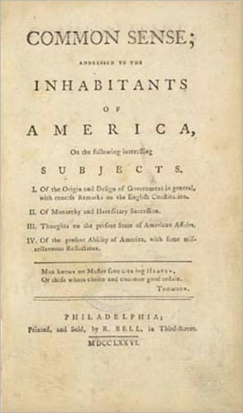 Common Sense by Thomas Paine (Complete Full Version)