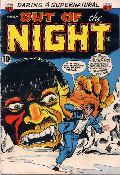 Out of the Night Number 16 Horror Comic Book