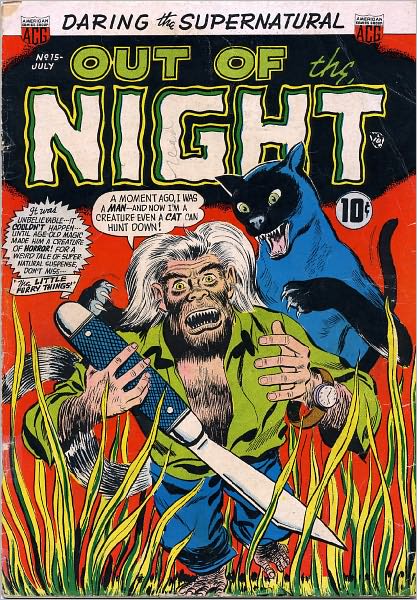 Out of the Night Number 15 Horror Comic Book