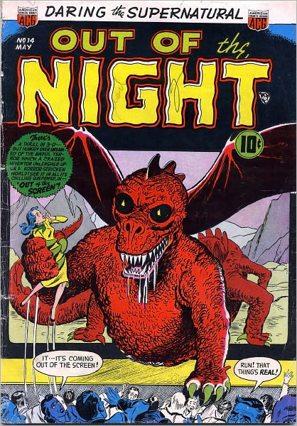 Out of the Night Number 14 Horror Comic Book