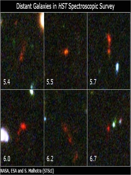 Hubble Takes Faintest Spectroscopic Survey of Distant Galaxies
