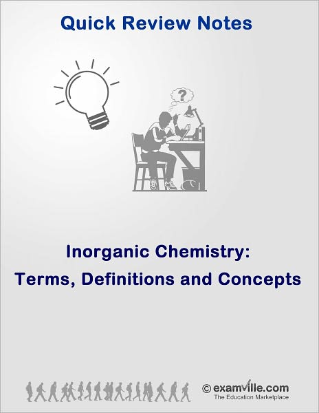 Inorganic Chemistry: Terms, Definitions and Concepts