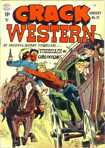 Crack Western Number 76 Western Comic Book