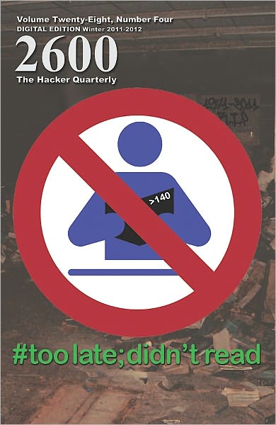 2600 Magazine: The Hacker Quarterly - Winter 2011-2012