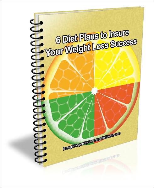 6 Individual Diet Plans to Help Insure Your Weight Loss Success and Keep You From Boredom