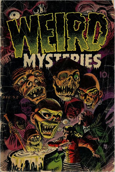 Weird Mysteries Number 2 Horror Comic Book
