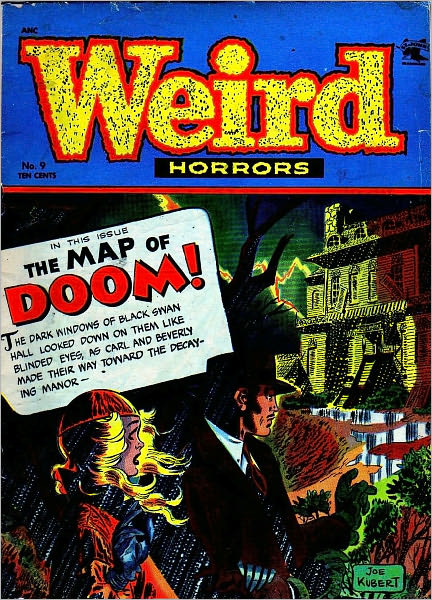 Weird Horrors Number 9 Horror Comic Book