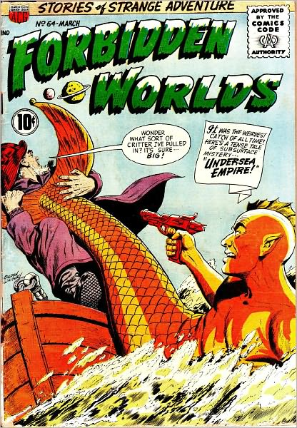 Forbidden Worlds Number 64 Horror Comic Book