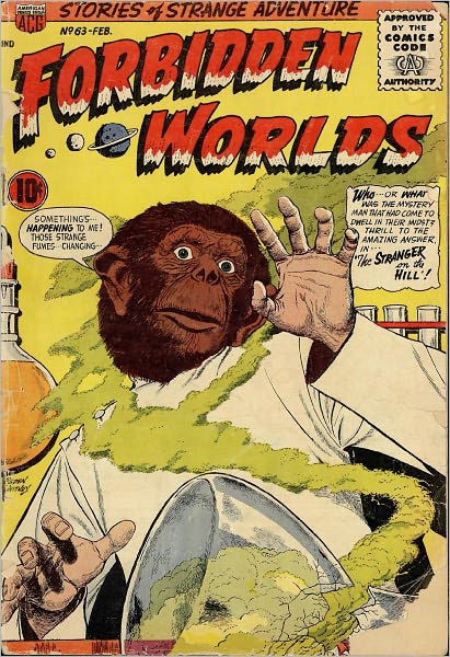 Forbidden Worlds Number 63 Horror Comic Book