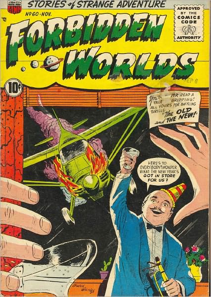 Forbidden Worlds Number 60 Horror Comic Book
