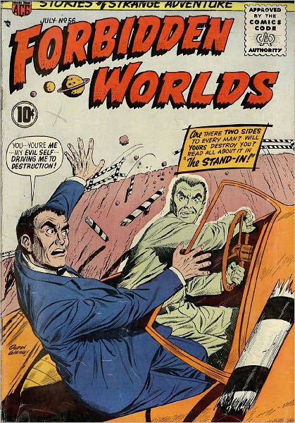 Forbidden Worlds Number 56 Horror Comic Book