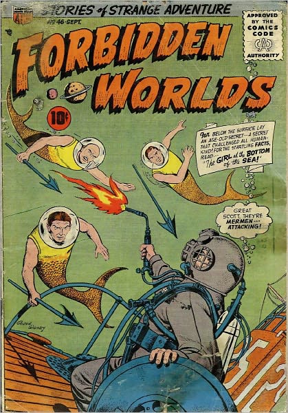 Forbidden Worlds Number 46 Horror Comic Book