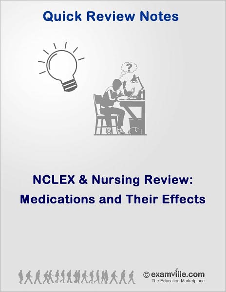 NCLEX and Nursing Quick Review: Medications and Their Effects