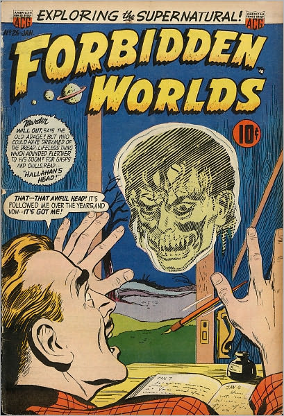 Forbidden Worlds Number 25 Horror Comic Book